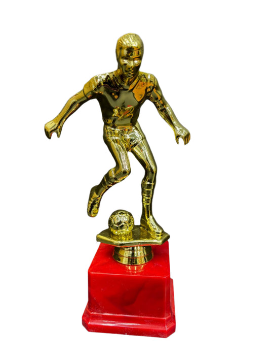 Small Gold Football Player Trophy