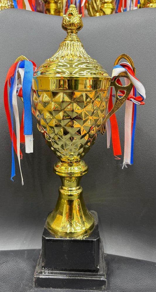 Medium Gold Pattern Trophy