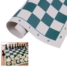 Roll-Up Vinyl Chess With Pieces